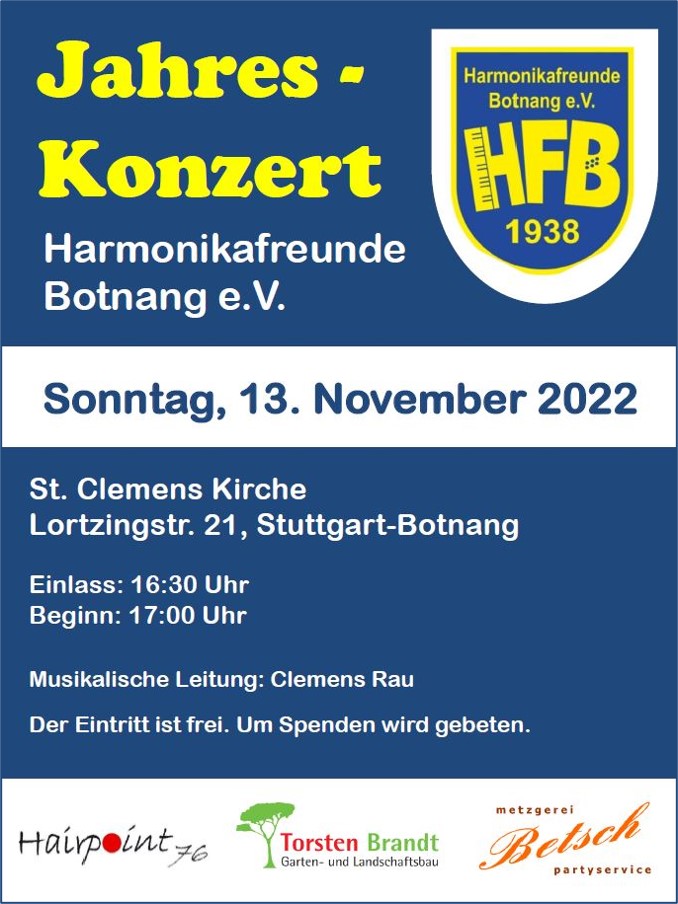 Plakat Jahreskonzertt_13.11.2022